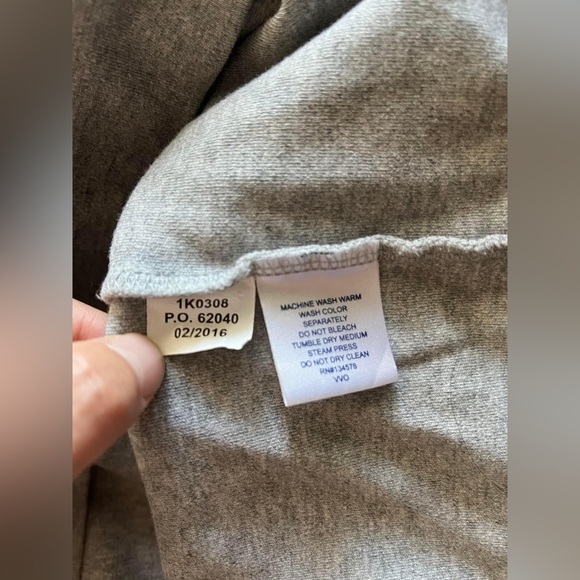 Vineyard Vines Men’s Gray L Long Sleeve Half Zip Sweater - Picture 11 of 13